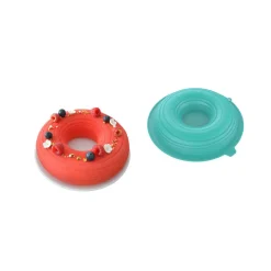 Moule donut 3D silicone vert^Gifi Clearance