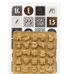 Moule en silicone Noël avec calendrier de l'avent^Gifi Best