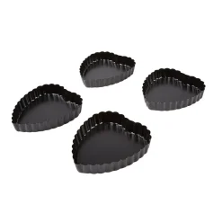 Moule forme mini coeur avec fond amovible x4^Gifi Clearance
