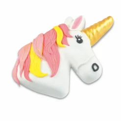 Moule licorne 3D silicone rouge^Gifi Clearance