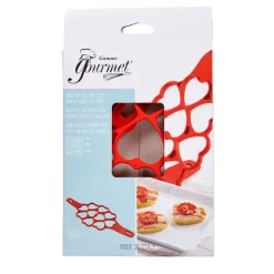 Moule mini-pancakes coeur rouge^Gifi Discount