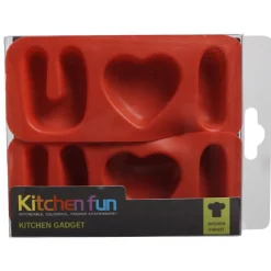 Moule patisserie en silicone forme coeur Love U x2^Gifi