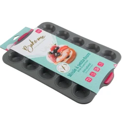 Moule petit four gris et rouge x20^Gifi Online