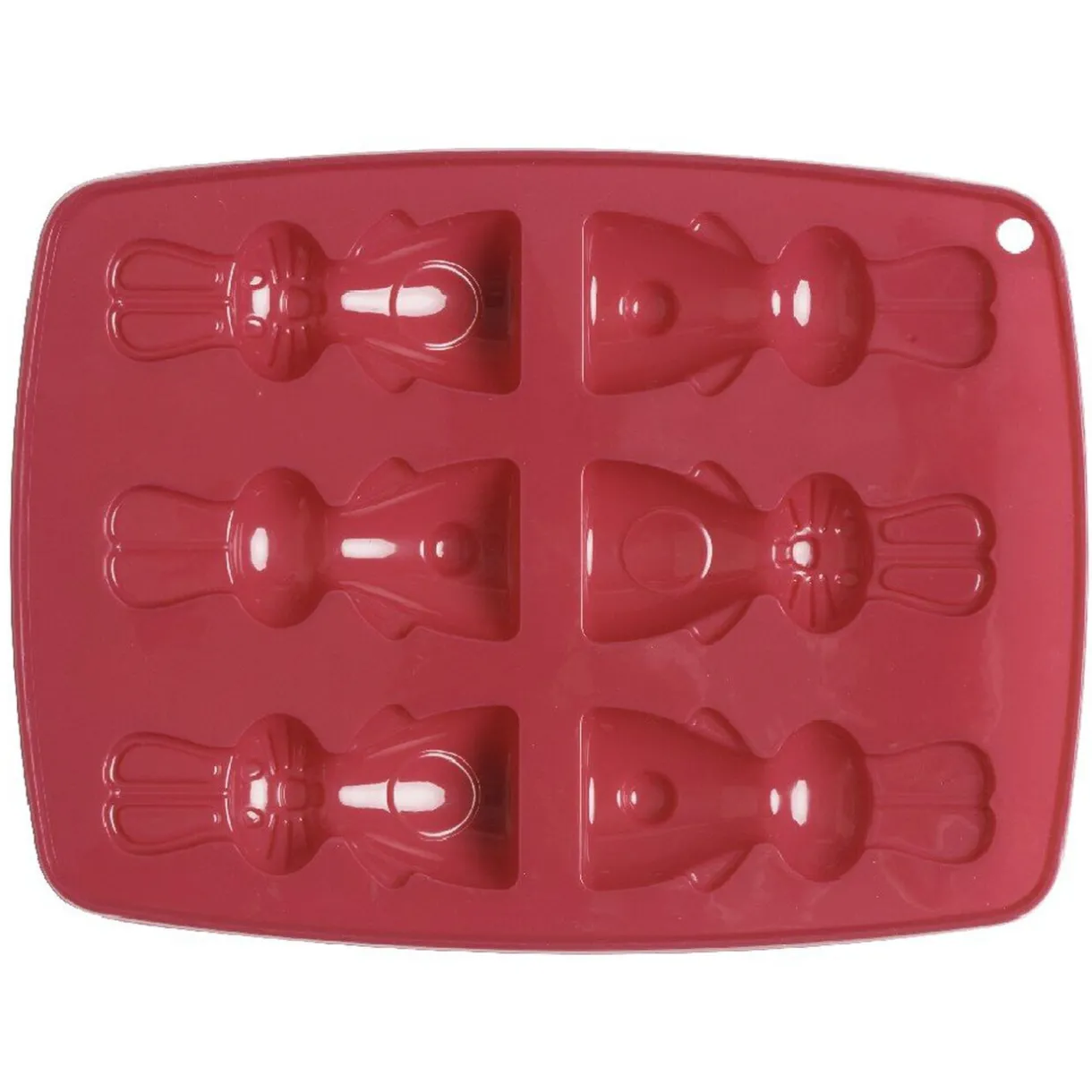 Moule pour chocolats de pâques 4 lapins^Gifi Clearance