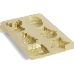 Moule silicone 6 formes de Noël 27x19xH2cm^Gifi Discount