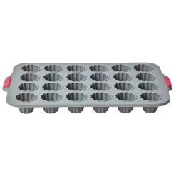 Moule silicone gris 24 cannelés structure métal^Gifi Outlet