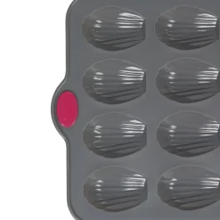 Moule silicone gris 16 madeleines^Gifi Online