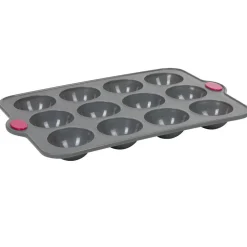 Moule silicone gris 12 minis dômes^Gifi Online