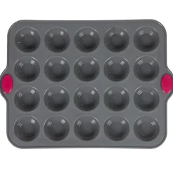 Moule silicone gris 20 petits fours^Gifi Discount