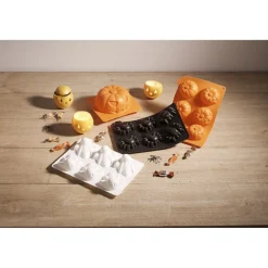 Moule silicone Halloween 6 fantômes 3D^Gifi Clearance
