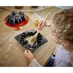 Moule silicone Halloween forme araignée géante 18x18xH7,5cm^Gifi New