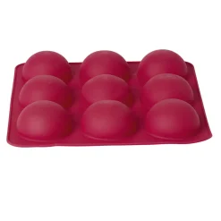Moule silicone rose 9 dômes^Gifi