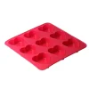 Moule silicone rose 9 mini coeurs^Gifi Discount