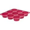Moule silicone rose 9 petits muffins^Gifi Best