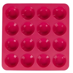 Moule silicone rose 16 petits fours^Gifi Discount
