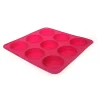 Moule silicone rose 9 tartelettes^Gifi New