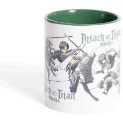 Mug Attaque des Titans vert et blanc 315ml^Gifi Discount