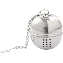 Mug avec boule à thé Love Jog Peace blanc rayure rouge 35 cl^Gifi Outlet