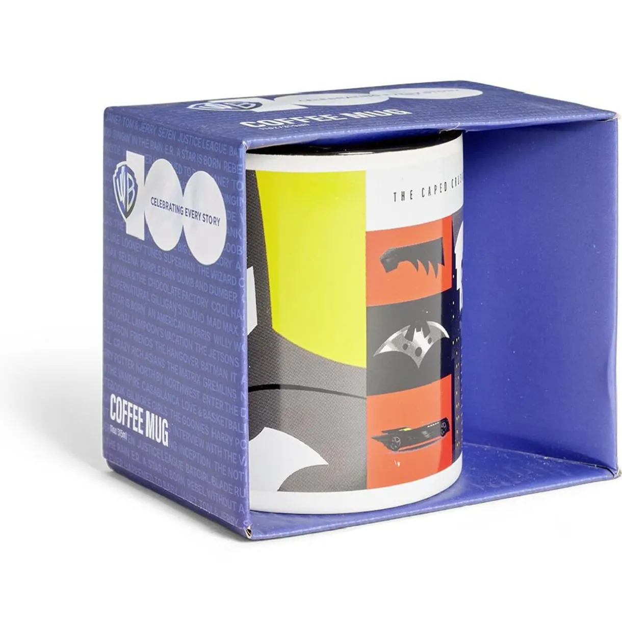 Mug Batman Warner Bros noir rouge jaune 320ml^Gifi Online