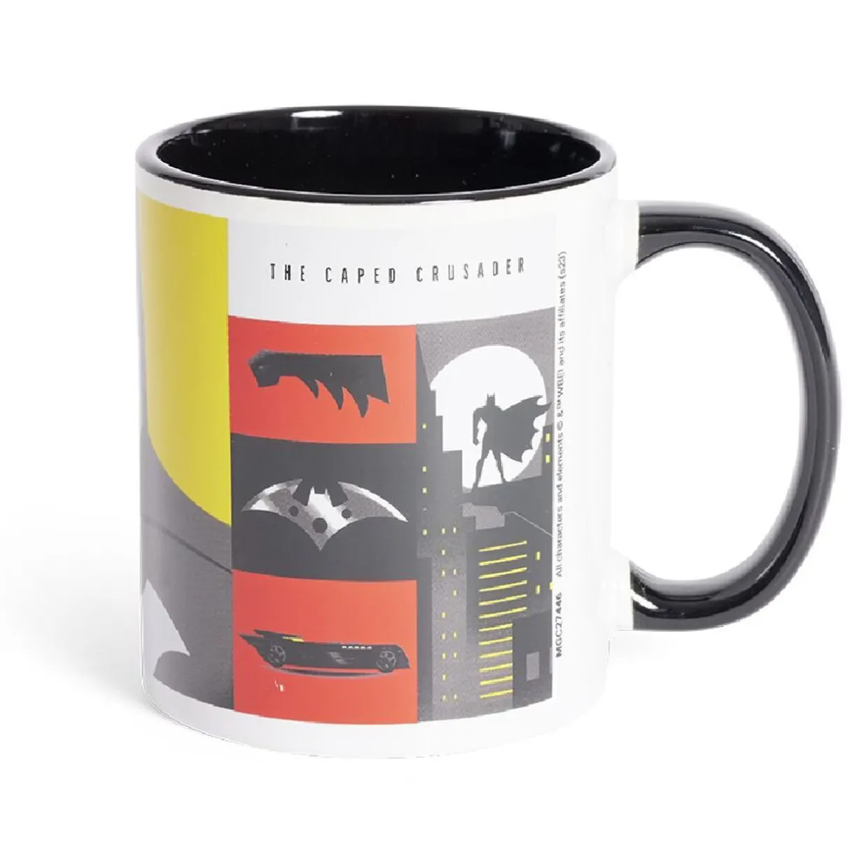 Mug Batman Warner Bros noir rouge jaune 320ml^Gifi Online