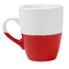 Mug bicolore blanc et rouge^Gifi Best
