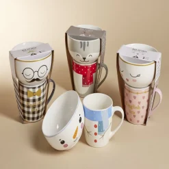 Mug 35,5cl avec bol Madame 52cl^Gifi