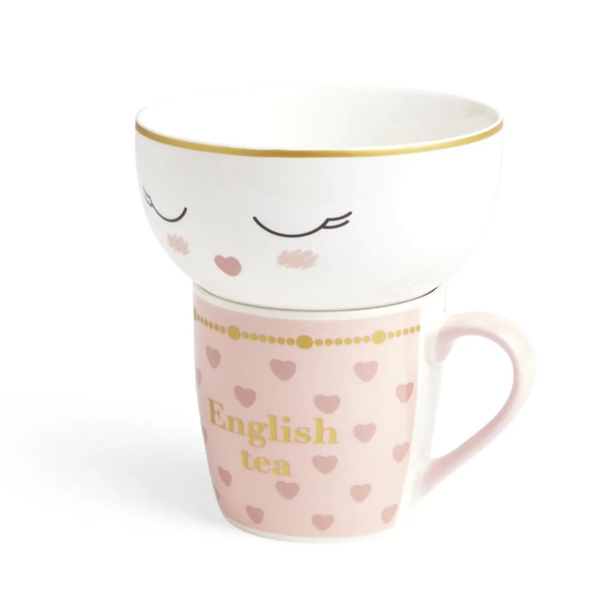 Mug 35,5cl avec bol Madame 52cl^Gifi