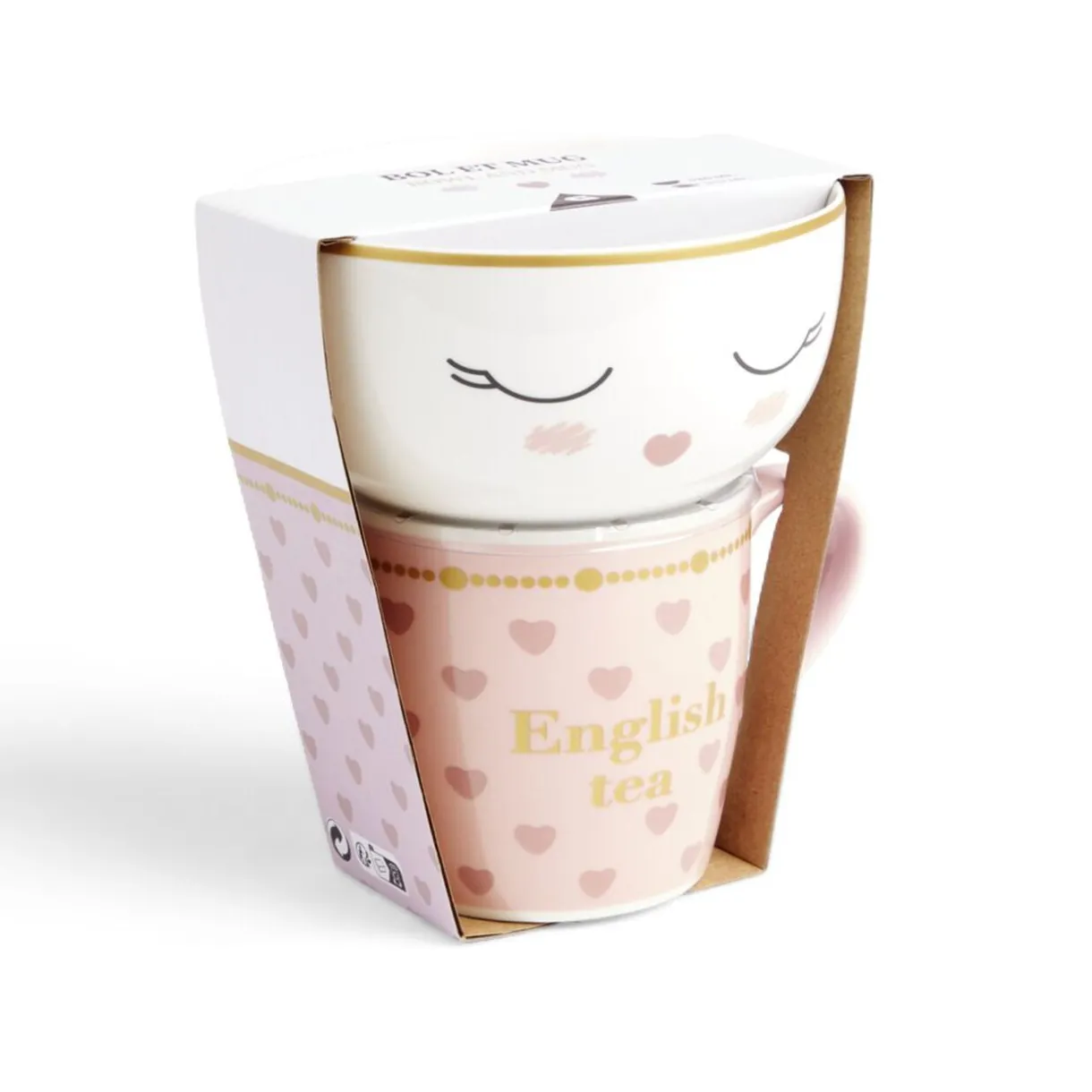 Mug 35,5cl avec bol Madame 52cl^Gifi