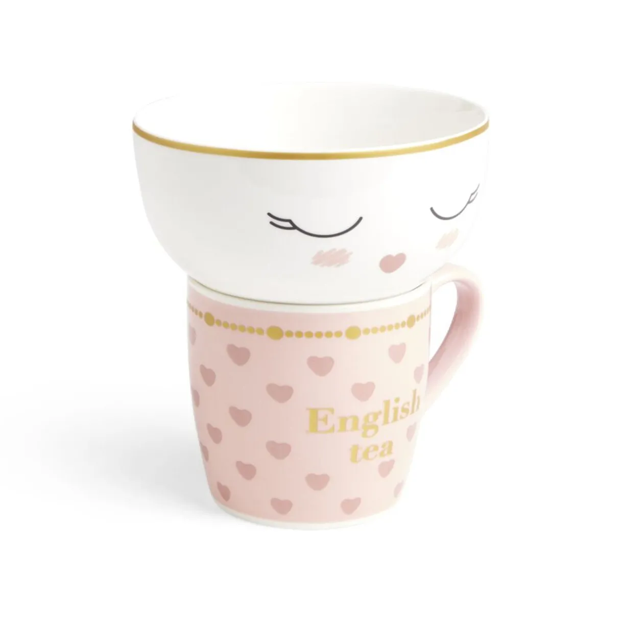 Mug 35,5cl avec bol Madame 52cl^Gifi