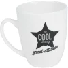 Mug de couleur banche avec designs Fun^Gifi New
