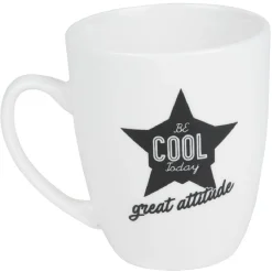 Mug de couleur banche avec designs Fun^Gifi New