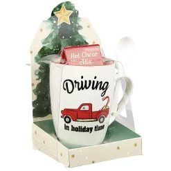 Mug de Noël en céramique avec préparation chocolat^Gifi New