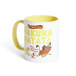 Mug Disney Le Roi Lion Hakuna Matata blanc et jaune 315ml^Gifi New