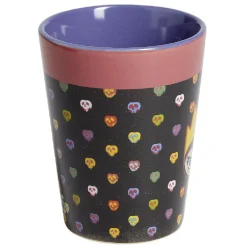 Mug Disney Villains Reine Méchante Grimhilde bleu et jaune H10,5cm^Gifi Discount