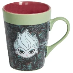 Mug Disney Villains Ursula vert et rouge H10,5cm^Gifi Discount