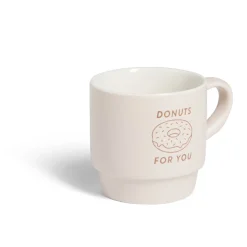 Mug empilables en céramique motifs et couleurs assorties 300ml - 4 pièces^Gifi Outlet