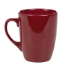 Mug en faïence 31 cl uni rouge brillant^Gifi Discount