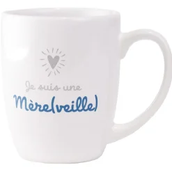 Mug en faïence Je suis une mère(veille)^Gifi Online
