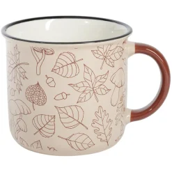 Mug en faïence thème automne 320ml^Gifi Clearance
