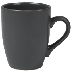 Mug en faïence uni gris^Gifi Discount