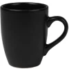 Mug en faïence uni noir^Gifi Discount