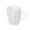 Mug en porcelaine motif triangle multicolore 33 cl^Gifi Discount