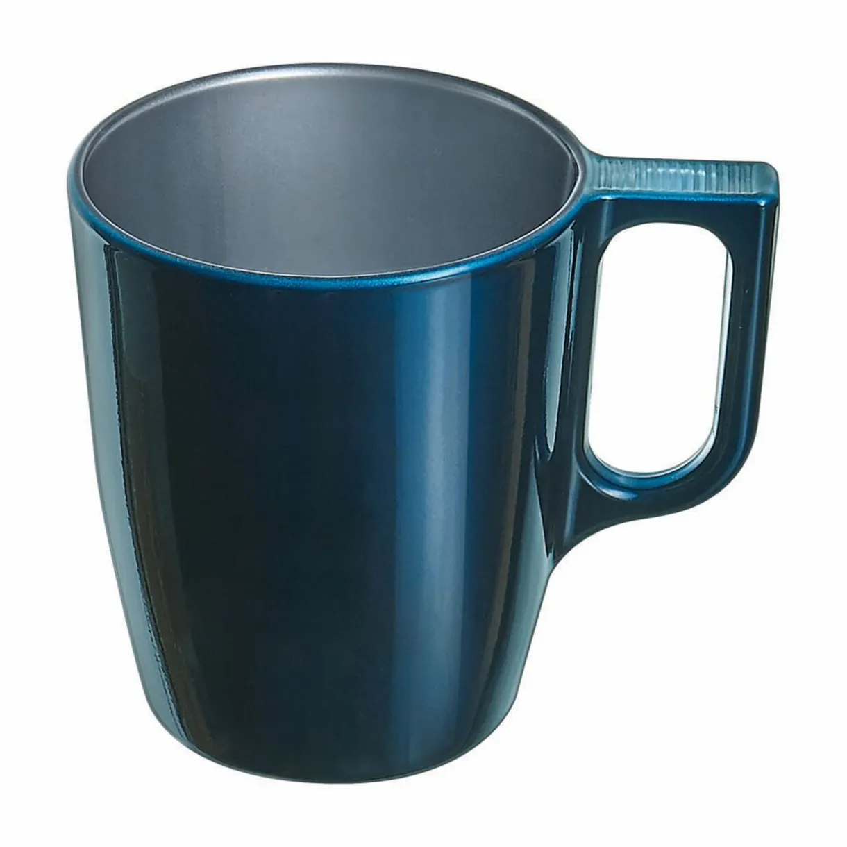Mug en verre trempé Luminarc flashy bleu pétrôle 50 cl^Gifi Hot