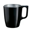 Mug en verre trempé Luminarc flashy noir 25 cl^Gifi