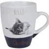 Mug faïence motif chat^Gifi Outlet