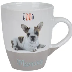 Mug faïence motif chien^Gifi Discount