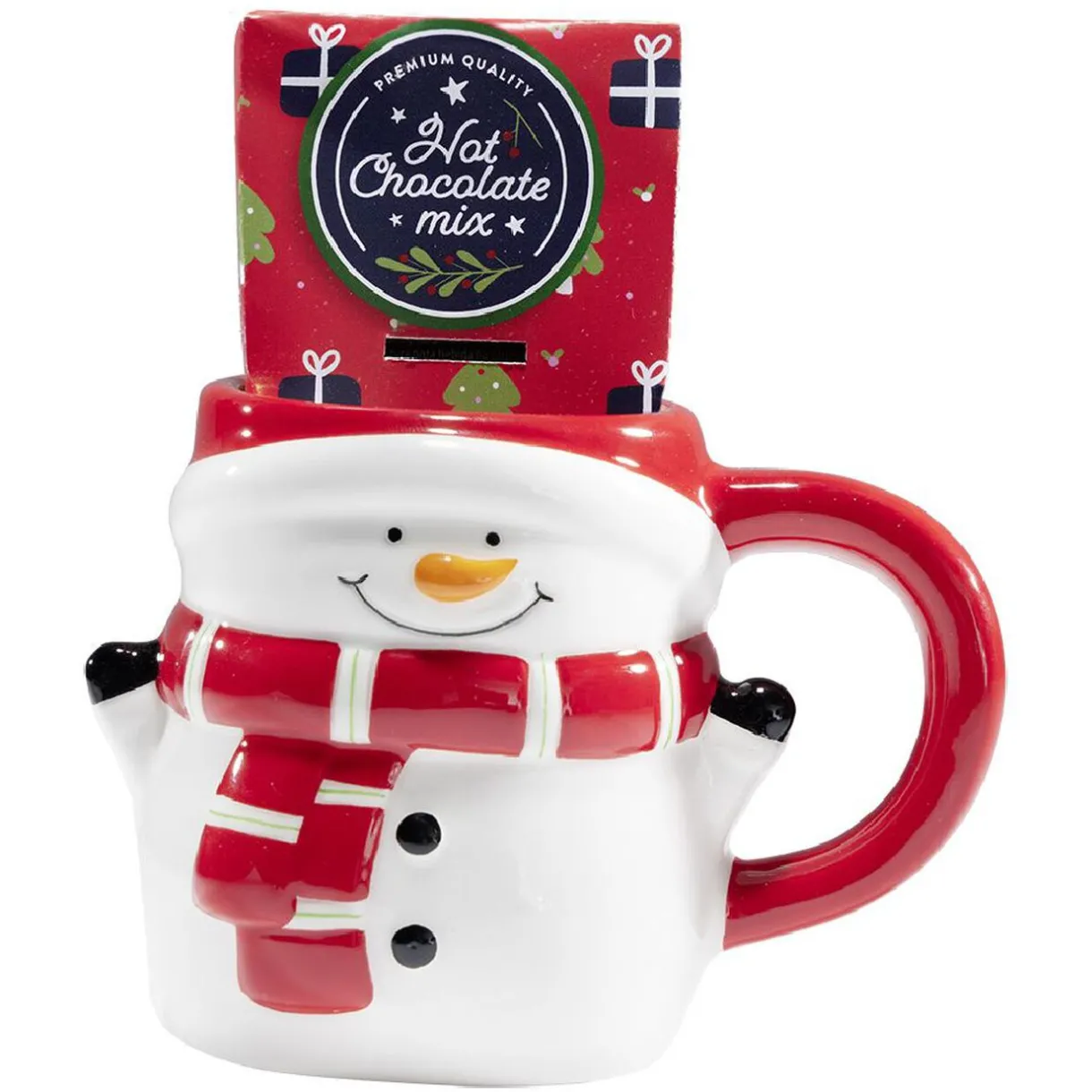 Mug forme personnage de Noël multicolore^Gifi Clearance
