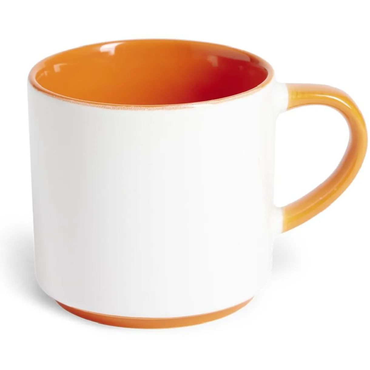 Mug grès bicolore 800mL Ø8,8xH13,5cm^Gifi Best