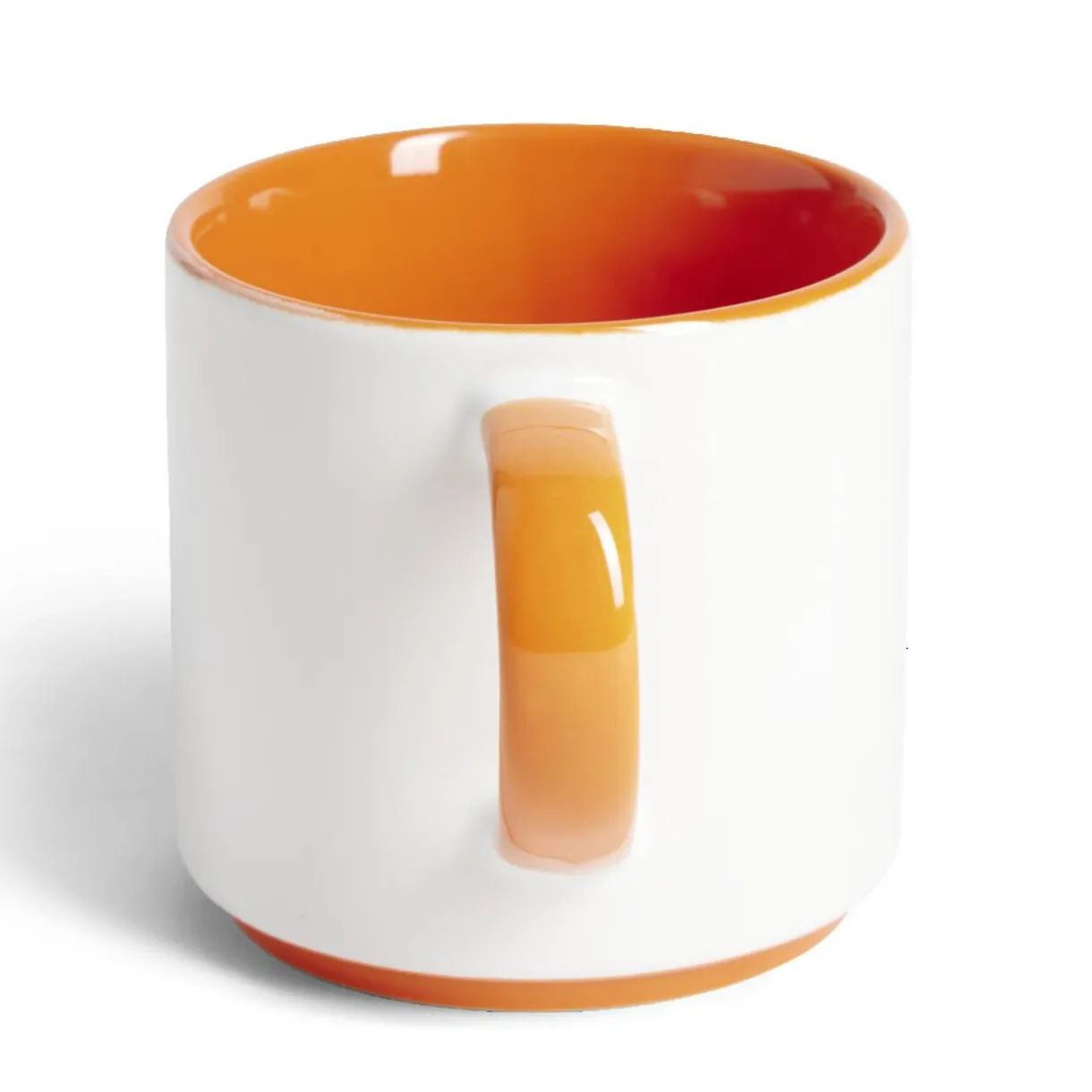 Mug grès bicolore 800mL Ø8,8xH13,5cm^Gifi Best