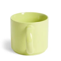 Mug grès jaune 500mL Ø9xH8cm^Gifi New